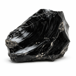 Raw Black Obsidian Stone (High)